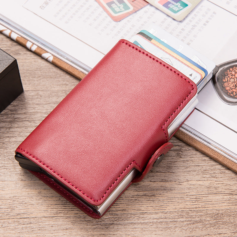 RFID aluminum alloy credit card box