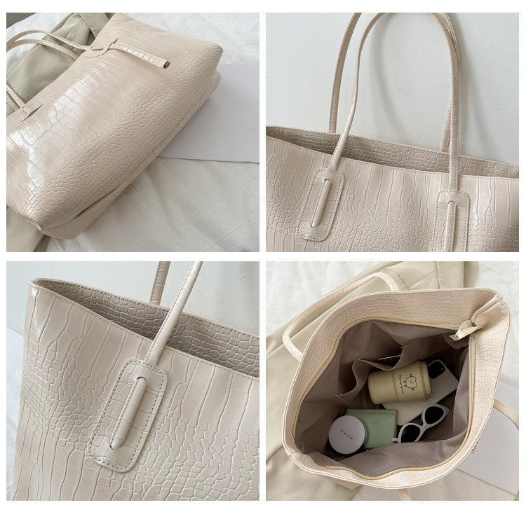 Fashion Simple Large-capacity One-shoulder Tote Bag