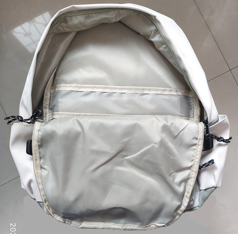 Waterproof Campus Small Fresh Twill Canvas School Bag Junior And High School Students