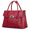 European And American New Leather Handbags, Big Bags, Ladies All-match Handbags, First Layer Cowhide Single Shoulder Messenger Bag