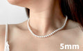Handmade Shell Bead Necklace Women's 6-10mm Classic