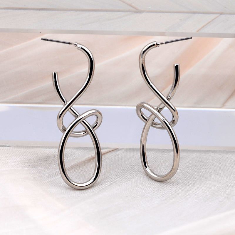 European And American Special-interest Design Ear Studs