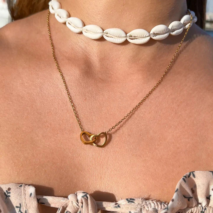 Rose Jewelry Box Round Magnetic Christmas Necklace
