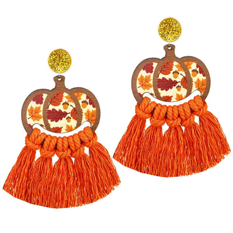 Eardrops Turkey Pumpkin Dinner Thanksgiving Party