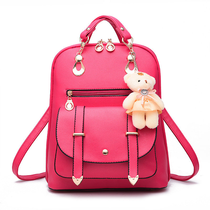 New backpack backpack fashionista new spring and summer students fashion leisure Korean women a generation