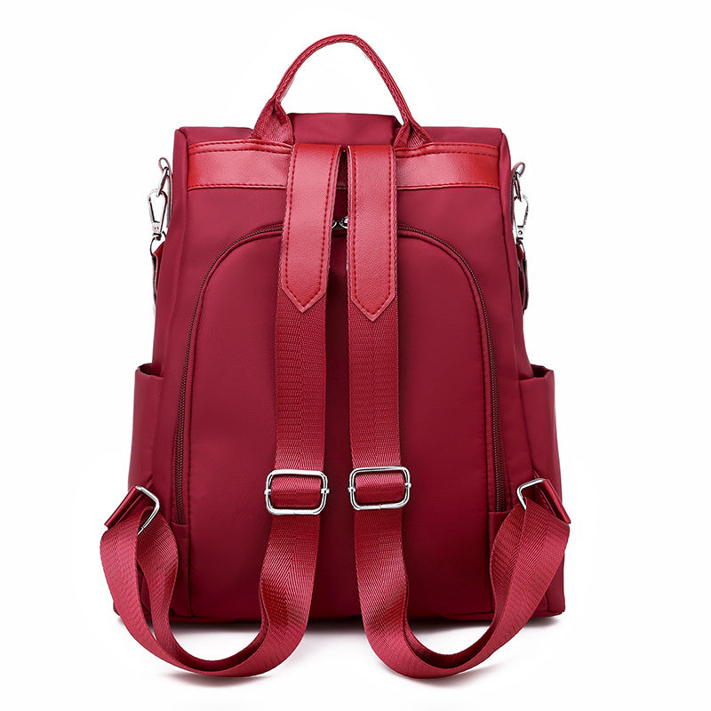 Oxford cloth embroidered Dragonfly Travel Backpack