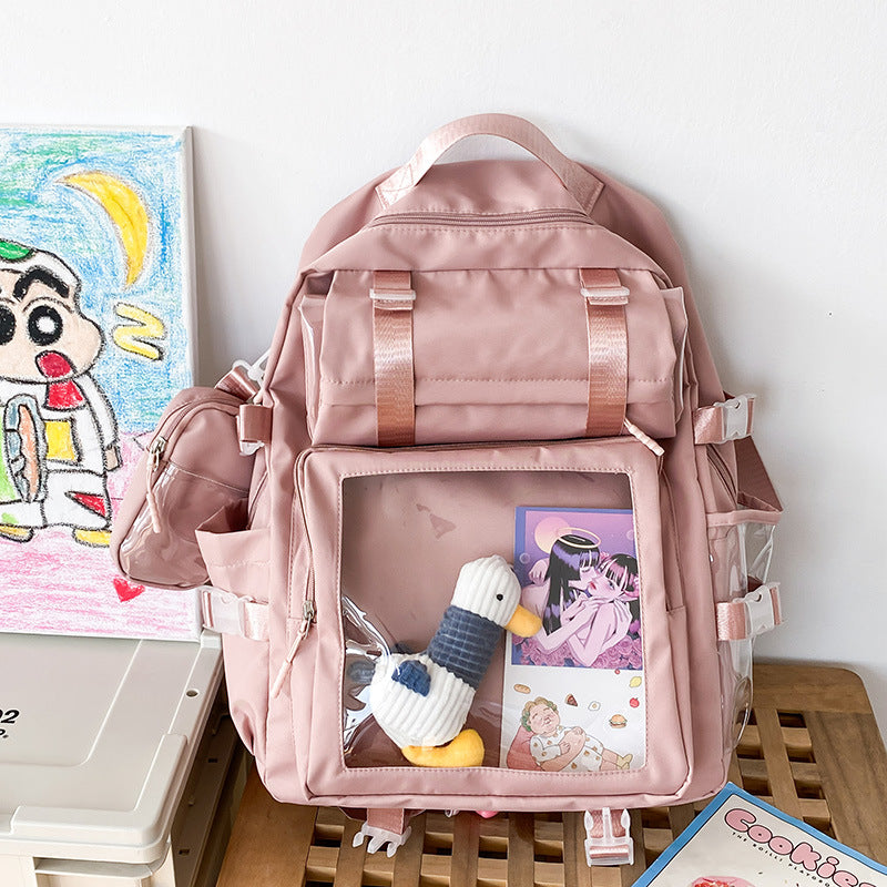 Student Large Capacity Backpack Japanese Simple And Versatile