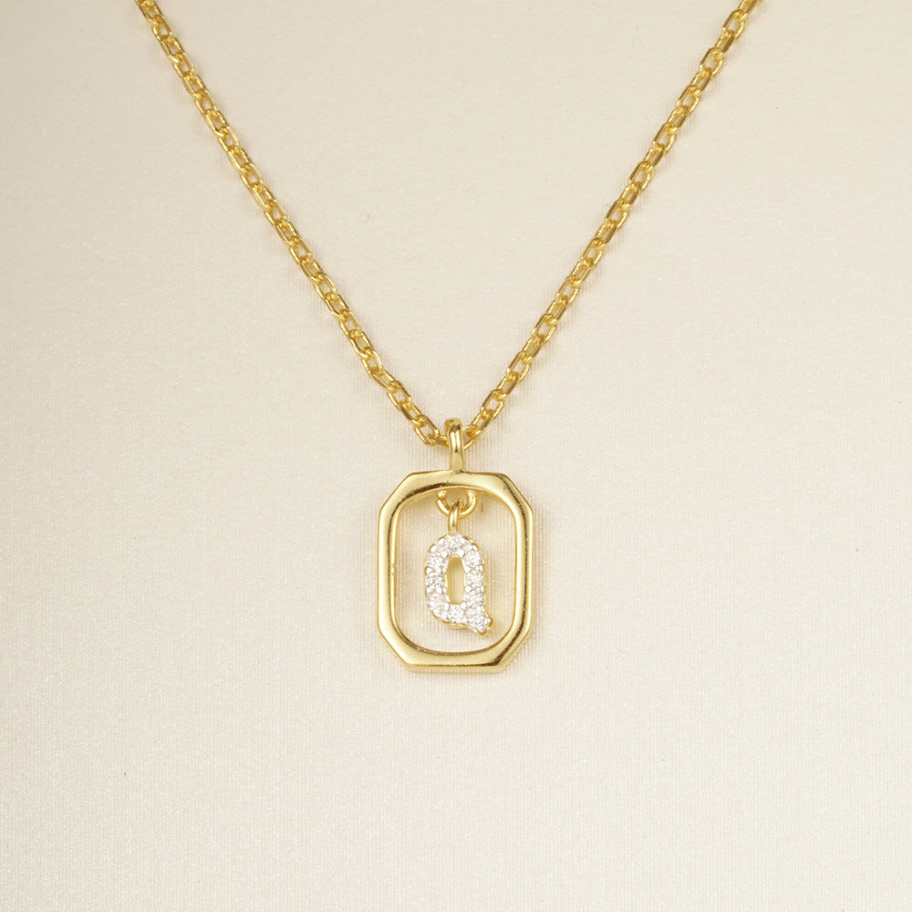 S925 Silver Light Luxury Necklace In European And American Style