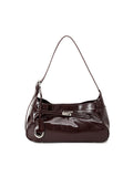 Lock Commuting Crossbody Single Shoulder Underarm Bag