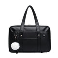 One-shoulder Student Commuter PU Uniform School Handbag