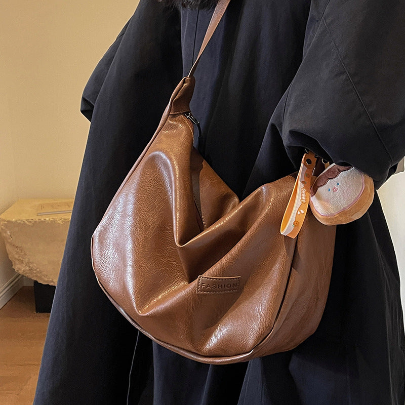 Fashionable Retro High-grade All-match Shoulder Messenger Bag