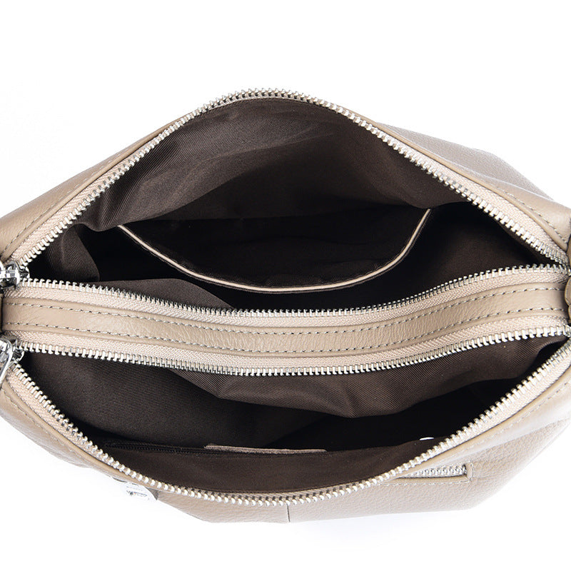 Genuine Leather Women's Crossbody Shoulder Bag