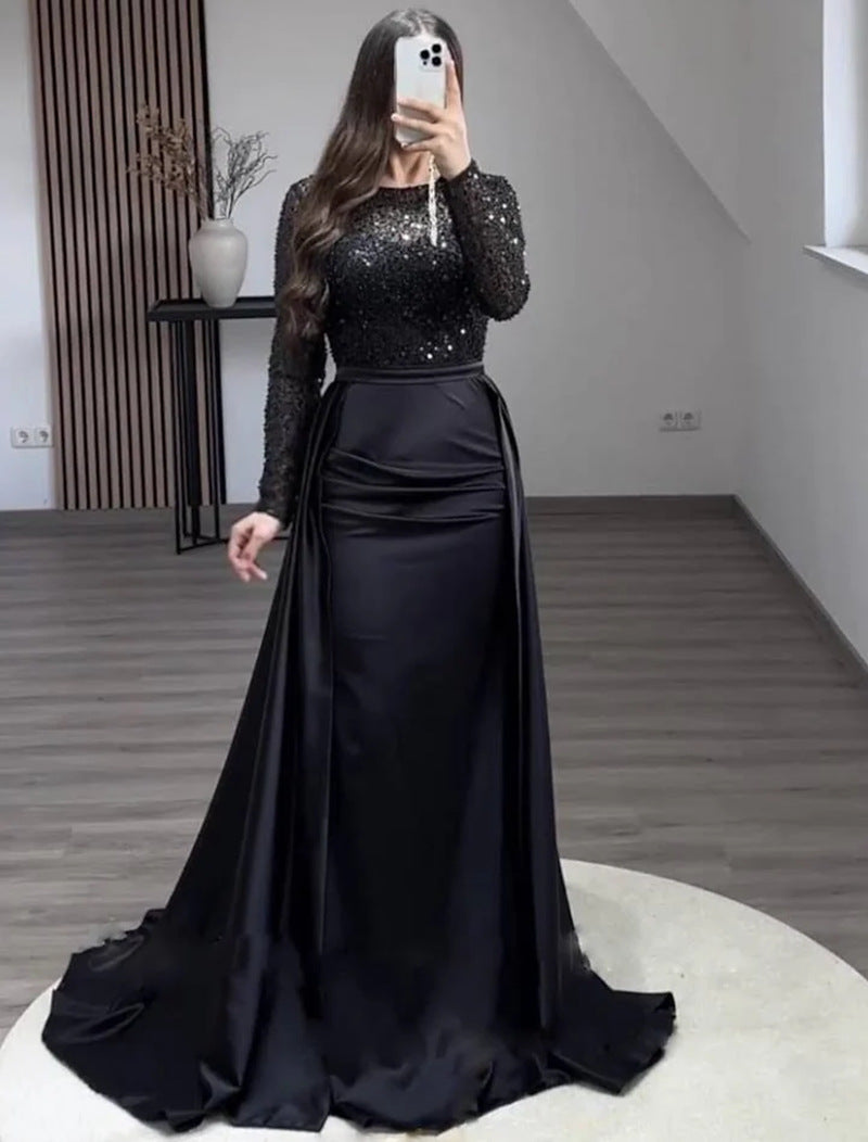 The Dazzling Sequin Queen Sequin Evening Gowns