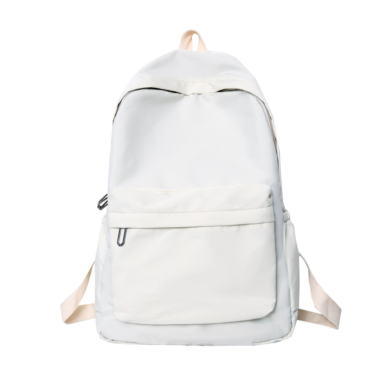 Solid-color Casual Minimalist Instagram-style Large-capacity Backpack