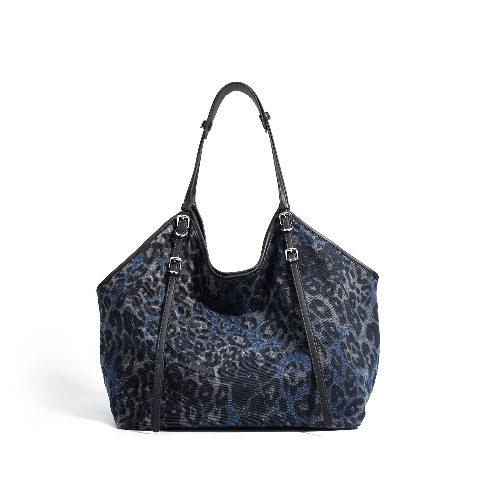 Denim Women's Patchwork Casual Crossbody Bag
