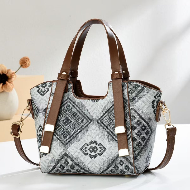 New Model Monogram Boston Pillow Bag - Women Sacs Main Pour Femmes Crossbody Bag Jacquard Embroidery Handbags For Women Luxury