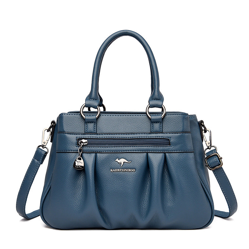 Cross-body Single Shoulder Bag Multi-layer Women's Large Capacity Handbag