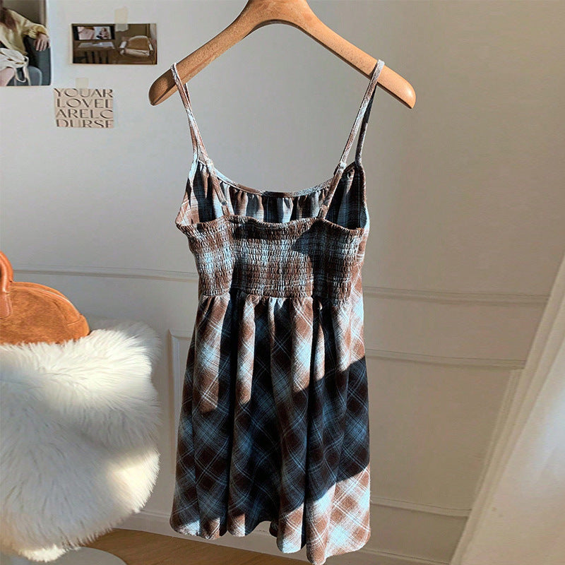 Sexy Slip Dress Slim Short Skirt Women
