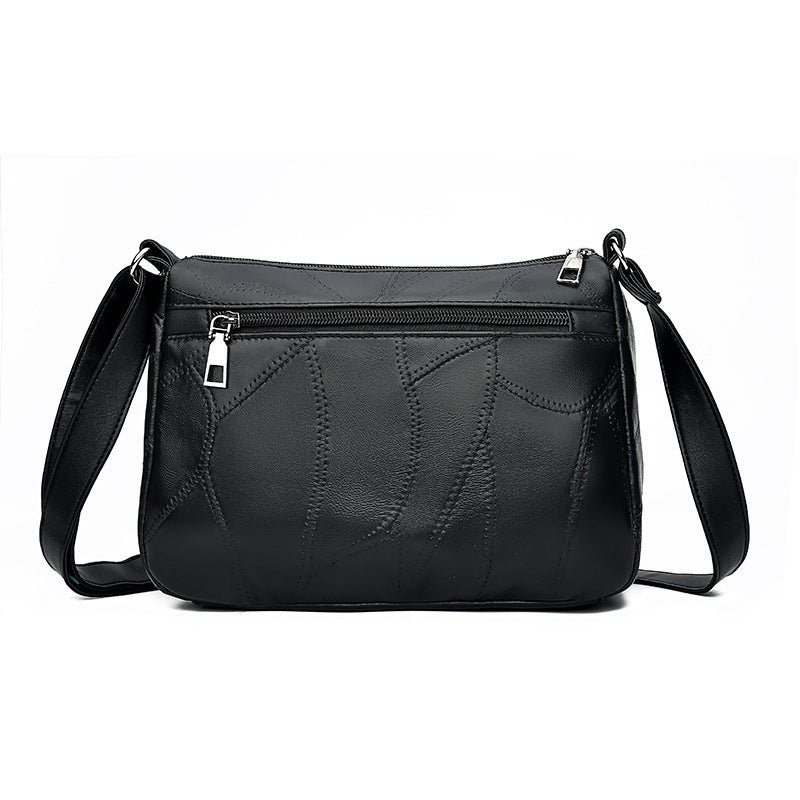 Women's New Soft Leather One Shoulder Messenger Bag