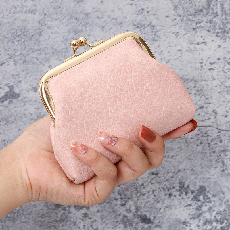 Wallet Buckle Candy Color Coin Bag Change Purse