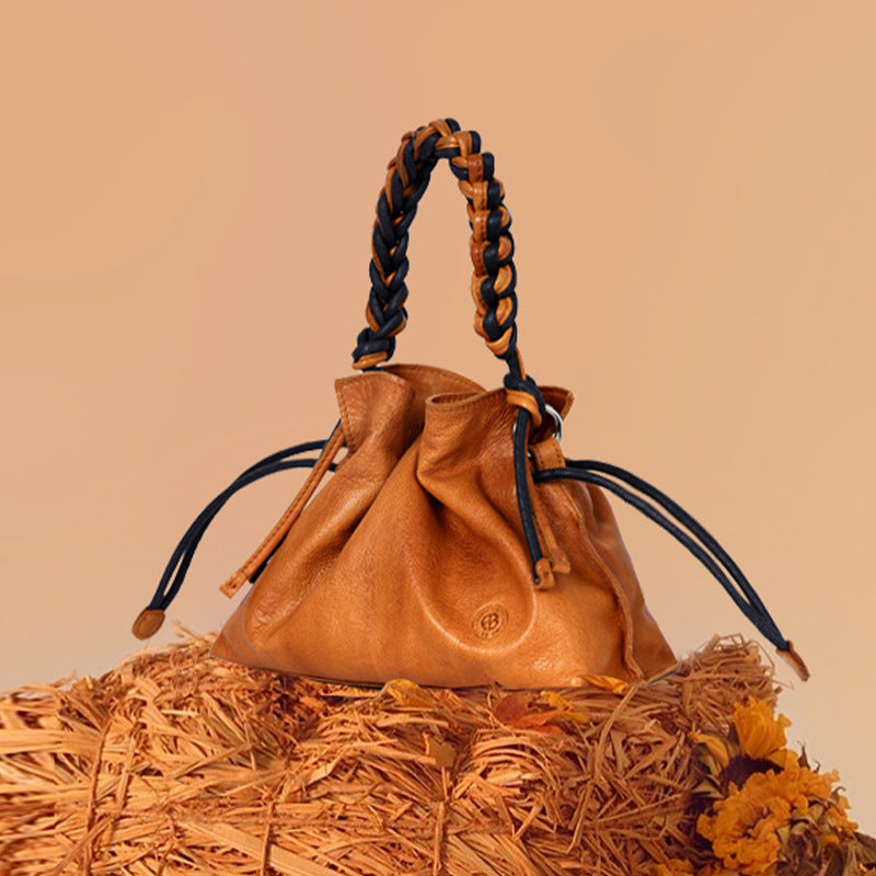 Cortex Splicing Woven Women's Casual Crossbody Bag