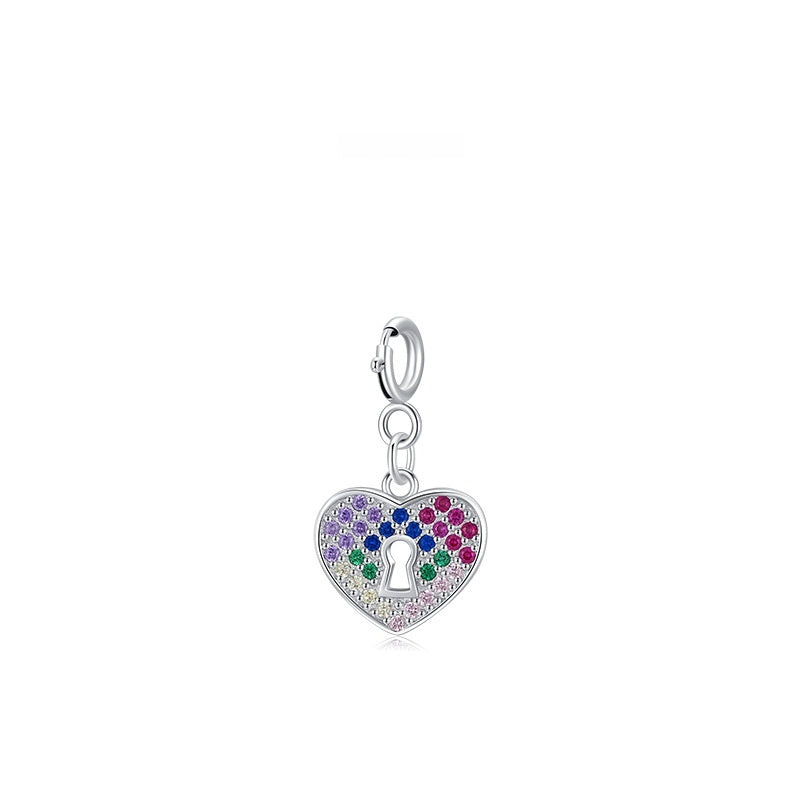 Sterling Silver Fashionable And Minimalist Pendant Korean-style Sweet And Adorable
