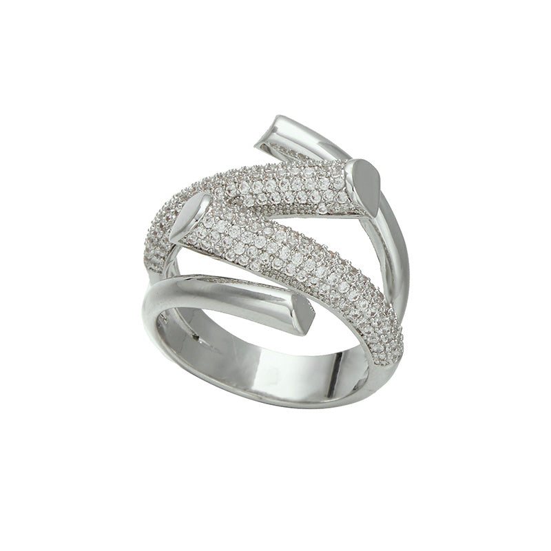 Niche Design Index Finger All-match Women's Matching Ring