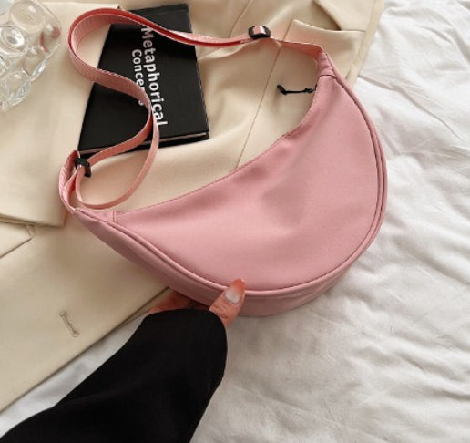 Women's Fashion Simple Nylon Shoulder Crossbody Bag